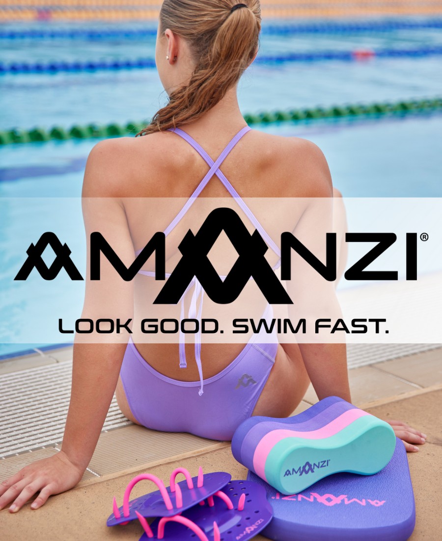 Amanzi swimwear and swimming accessories at Ness Swimwear