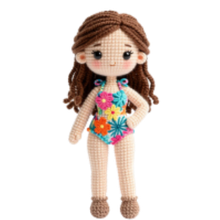 Crochet style swimmers showing training swimwear