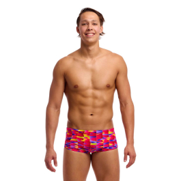 Funky Trunks Wriggle Walls Mens Sidewinder Trunks |Ness Swimwear