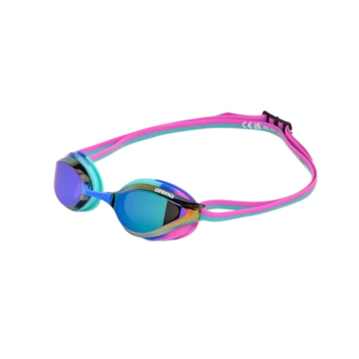 Arena Python Mirror Goggle-Turquoise/Water/Fuchsia| Ness Swimwear