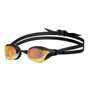 Arena Cobra Core Mirror Swipe Goggles - Copper/Black