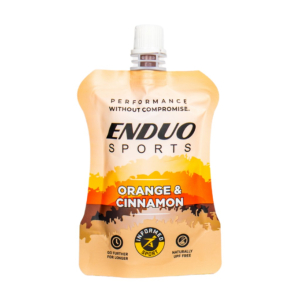 enduo orange cinnamon energy pouch