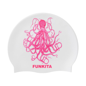 Funkita Octomus Pink Silicone Swimming Cap
