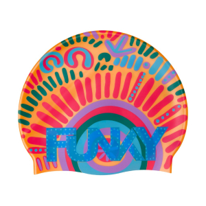 Funky Kulin Colour Silicone Swimming Cap