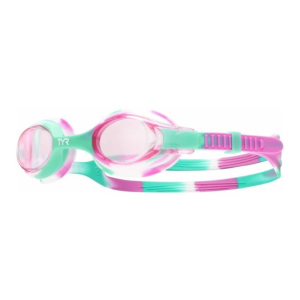 TYR kids Swimple Tye Dye Goggles - Pink/Mint