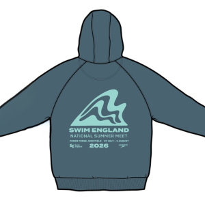 swim england national summer meet hoodie back
