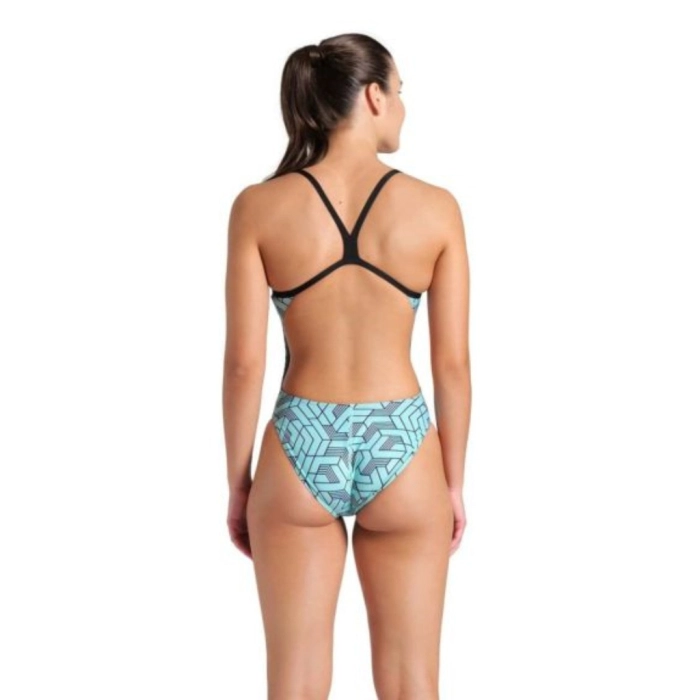 Arena Kikko Pro Swimsuit V Back Graphic - Costume intero Donna