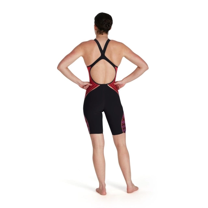 Speedo Fastskin LZR Pure Intent Black/Red | Ness Swimwear