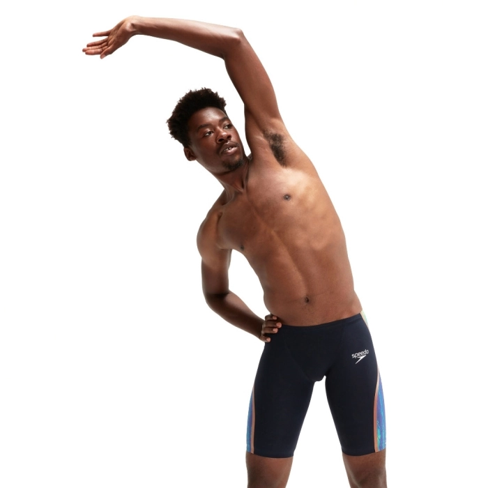 speedo 競泳水着 FASTSKIN LZR Pure Intent Speedo Fastskin LZR Pure Intent Jammer Blue/Green | Ness Swimwear