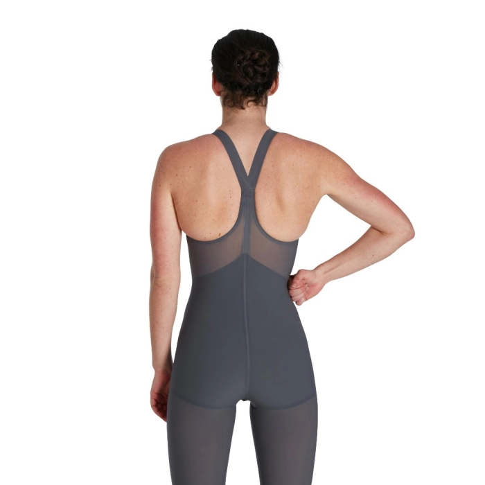 Speedo Fastskin LZR Valor Closed Back Grey/Blue | Ness Swimwear
