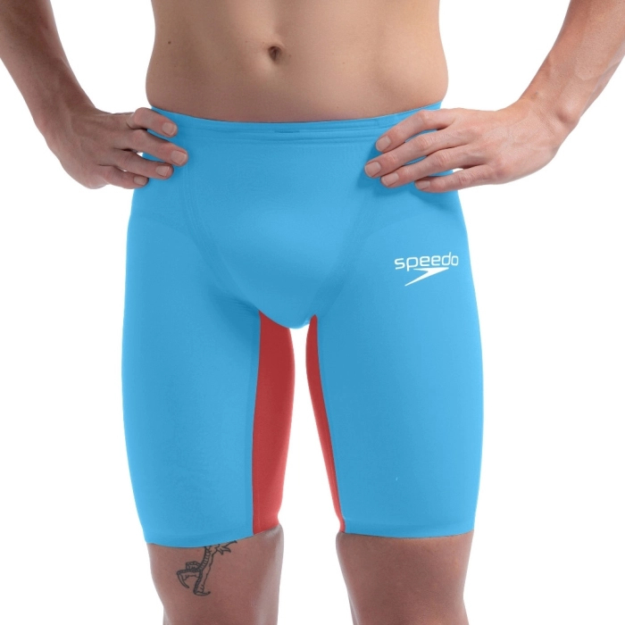 Speedo Fastskin LZR Pure Valor 2.0 Jammer Blue/Red | Ness Swimwear