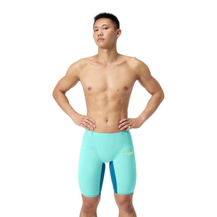 Speedo Mens Fastskin LZR Pure Valor High Waist Jammer Arctic
