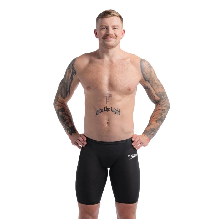 Speedo Fastskin LZR Pure Valor High Waisted Jammer Black