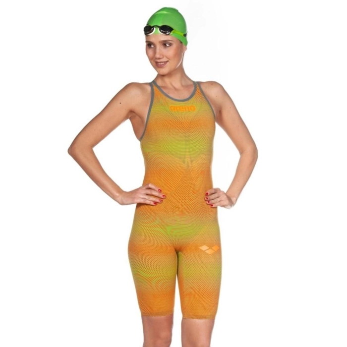 Arena Powerskin Carbon-AIR 2 Lime Orange | Ladies Racing | Ness
