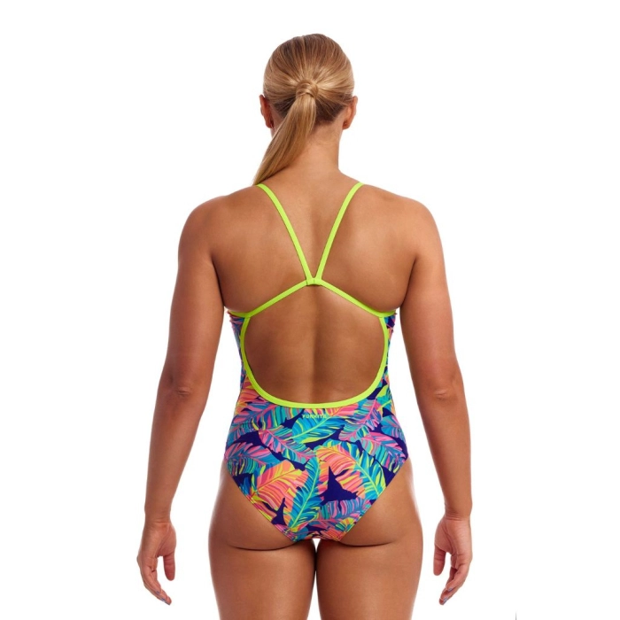 Funkita Leaving Today Ladies Single Strap One Piece | Ness