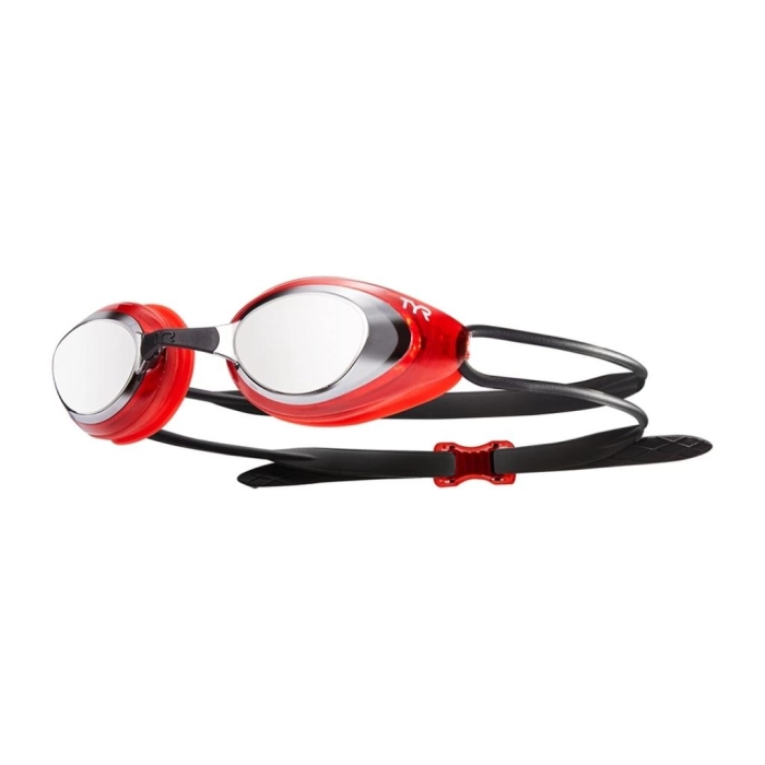 TYR Blackhawk Mirror Goggles Red | Ness swimwear NessSwimwear